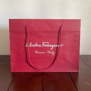 Salvatore Ferragamo gift paper bag